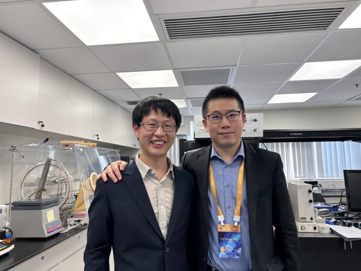 Prof. Sihong Wang visit